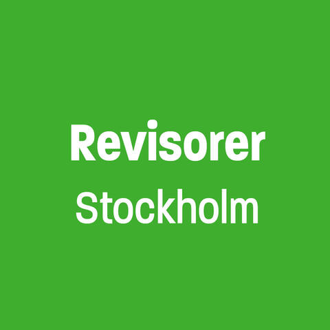 Verksamhetsrevisorer Stockholm