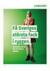 Affisch: Få Sveriges största fack i ryggen