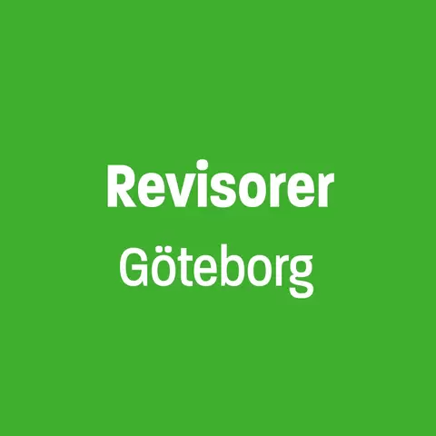 Verksamhetsrevisorer Göteborg