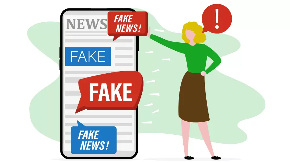 varning för fake news 