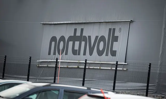 Bild på Northvolt batterifabrik i Skellefteå